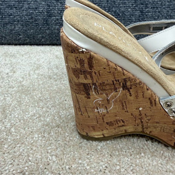 Playboy Wedge shoes Paige 5313 Women's size 6 pump platform sandal - Picture 2 of 9